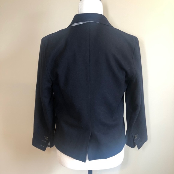 Abercrombie Fitch navy wool preppy blazer/Jacket L - Picture 2 of 11